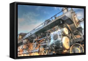 Locomotive 1-Robert Goldwitz-Framed Stretched Canvas