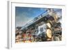 Locomotive 1-Robert Goldwitz-Framed Giclee Print