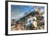 Locomotive 1-Robert Goldwitz-Framed Giclee Print