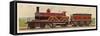 Locomotive 2202 of the Midland Railway-null-Framed Stretched Canvas