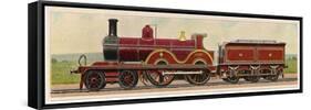 Locomotive 2202 of the Midland Railway-null-Framed Stretched Canvas