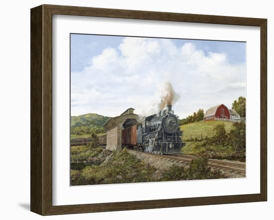 Locomotive 2-Jack Wemp-Framed Giclee Print