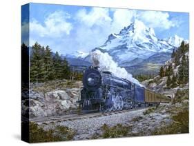 Locomotive 4-Jack Wemp-Stretched Canvas