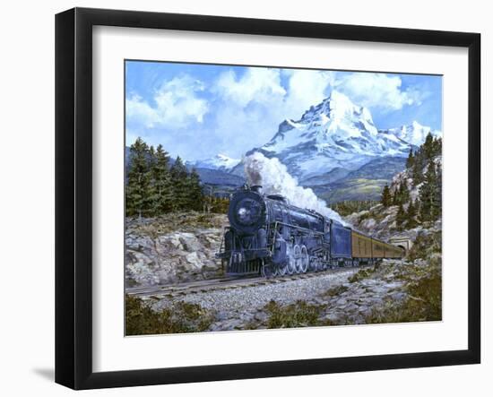 Locomotive 4-Jack Wemp-Framed Giclee Print