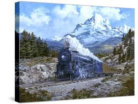 Locomotive 4-Jack Wemp-Stretched Canvas