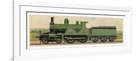 Locomotive 585 of the London and South Western Railway-null-Framed Premium Giclee Print