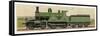 Locomotive 585 of the London and South Western Railway-null-Framed Stretched Canvas