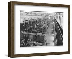 Locomotive Assembly Factory-null-Framed Photographic Print