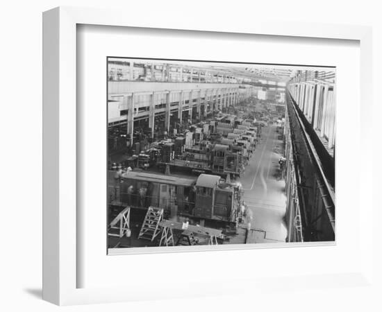 Locomotive Assembly Factory-null-Framed Photographic Print