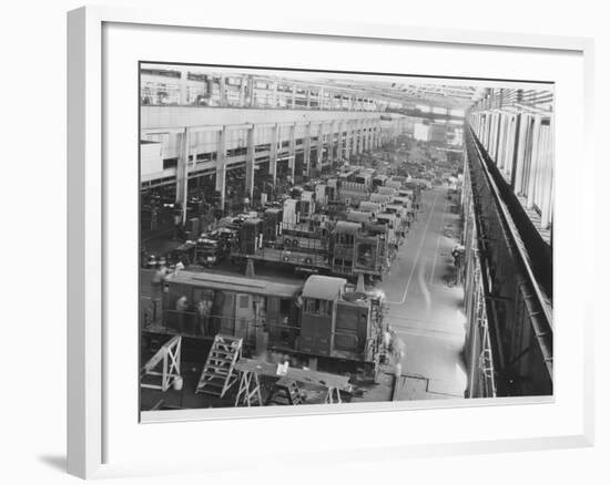 Locomotive Assembly Factory-null-Framed Photographic Print