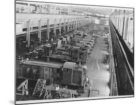 Locomotive Assembly Factory-null-Mounted Photographic Print