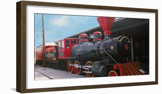 Locomotive at the Chattanooga Choo Choo, Chattanooga, Tennessee, USA-null-Framed Photographic Print