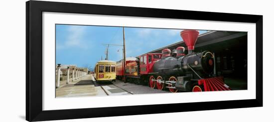 Locomotive at the Chattanooga Choo Choo, Chattanooga, Tennessee, USA-null-Framed Photographic Print