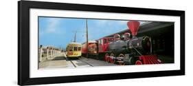 Locomotive at the Chattanooga Choo Choo, Chattanooga, Tennessee, USA-null-Framed Photographic Print