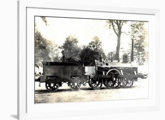 Locomotive Belges, Première Loc Du Continent, 1835-null-Framed Giclee Print