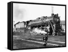 Locomotive: 'Big Boy,' 1941-null-Framed Stretched Canvas