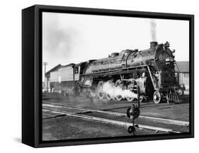 Locomotive: 'Big Boy,' 1941-null-Framed Stretched Canvas