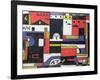 Locomotive Construction, 1930-Joaquin Torres-garcia-Framed Giclee Print