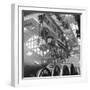 Locomotive Construction in a Large Railway Shed-Heinz Zinram-Framed Photographic Print