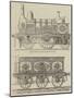 Locomotive Engine and Tender for the Pacha of Egypt-null-Mounted Giclee Print