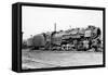 Locomotive Engine No.4005 Boston, MA Photograph - Boston, MA-Lantern Press-Framed Stretched Canvas