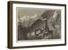 Locomotive Engine, with Horizontal Extra Wheels, for the Mont Cenis Railway-null-Framed Giclee Print