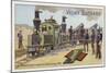 Locomotive for Transporting Siege Weaponry, 1890-null-Mounted Giclee Print