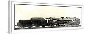 Locomotive Francaise, A 33, Machine No 231058, Pacific-null-Framed Premium Giclee Print