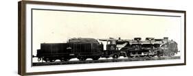 Locomotive Francaise, a 33, Machine No 231058-null-Framed Premium Giclee Print