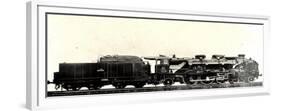 Locomotive Francaise, a 33, Machine No 231058-null-Framed Premium Giclee Print