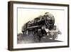 Locomotive Francaise, Alsace, Lorraine, G No 13-null-Framed Giclee Print