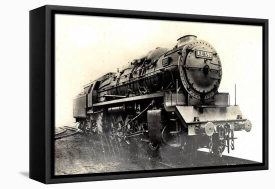 Locomotive Francaise, Alsace, Lorraine, G No 13-null-Framed Stretched Canvas