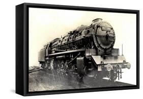 Locomotive Francaise, Alsace, Lorraine, G No 13-null-Framed Stretched Canvas