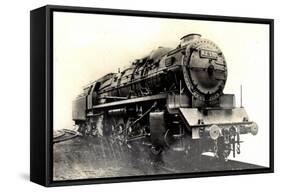 Locomotive Francaise, Alsace, Lorraine, G No 13-null-Framed Stretched Canvas