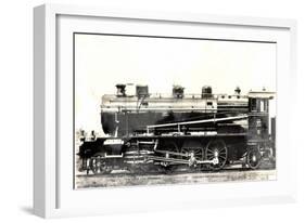 Locomotive Francaise, D 51, Machine 5801, Schmidt,1915-null-Framed Giclee Print