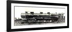 Locomotive Francaise, P.O. Midi, D 51, Machine 5801-null-Framed Giclee Print