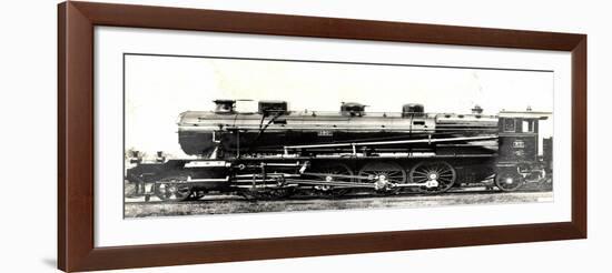 Locomotive Francaise, P.O. Midi, D 51, Machine 5801-null-Framed Giclee Print