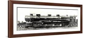 Locomotive Francaise, P.O. Midi, D 51, Machine 5801-null-Framed Giclee Print