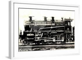 Locomotive Francaise, P.O. Midi-Machine No 4203-null-Framed Giclee Print