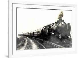 Locomotive Francaise, Serie 31251, 31290, Type 1930-null-Framed Giclee Print