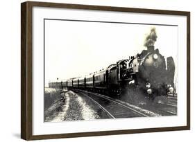 Locomotive Francaise, Serie 31251, 31290, Type 1930-null-Framed Giclee Print