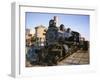 Locomotive, Haymarket District, Lincoln, Nebraska, USA-Michael Snell-Framed Photographic Print