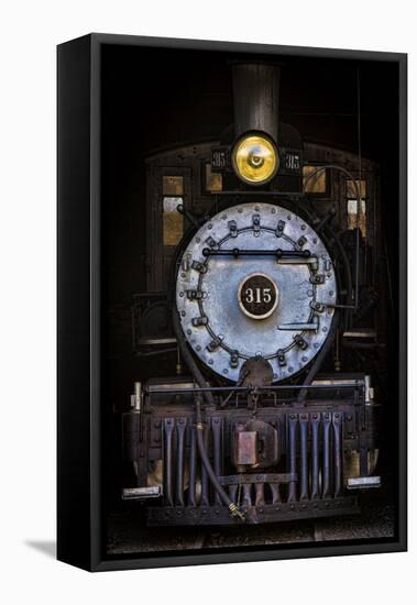 Locomotive II-Kathy Mahan-Framed Stretched Canvas