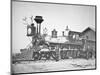 Locomotive Number 23 at Wyoming Station New Little Laramie River, Wyoming, 1868-Andrew Joseph Russell-Mounted Giclee Print