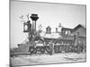 Locomotive Number 23 at Wyoming Station New Little Laramie River, Wyoming, 1868-Andrew Joseph Russell-Mounted Giclee Print