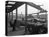 Locomotive Repairs, Doncaster, South Yorkshire, 1959-Michael Walters-Stretched Canvas