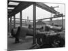 Locomotive Repairs, Doncaster, South Yorkshire, 1959-Michael Walters-Mounted Photographic Print