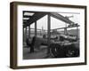 Locomotive Repairs, Doncaster, South Yorkshire, 1959-Michael Walters-Framed Photographic Print
