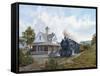 Locomotive-Jack Wemp-Framed Stretched Canvas