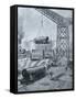 Locomotives, 1914-18-Henri Rudaux-Framed Stretched Canvas